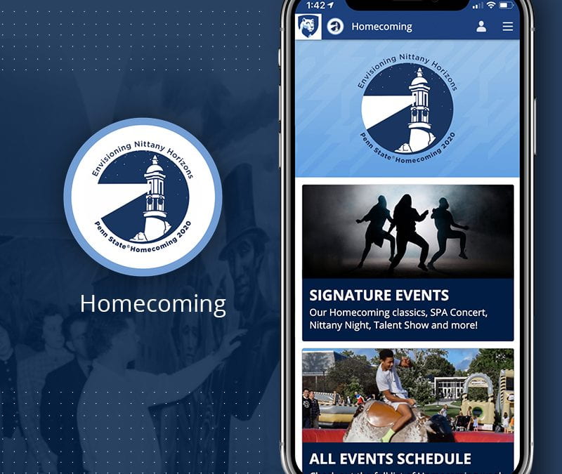 Check out the Homecoming icon: Celebrate Penn State Homecoming Week 2020: October 10-17